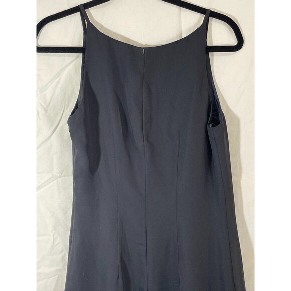 Chelsea Niles Women's black sleeveless dress lined zipper side sleeveless READ - Picture 6 of 7